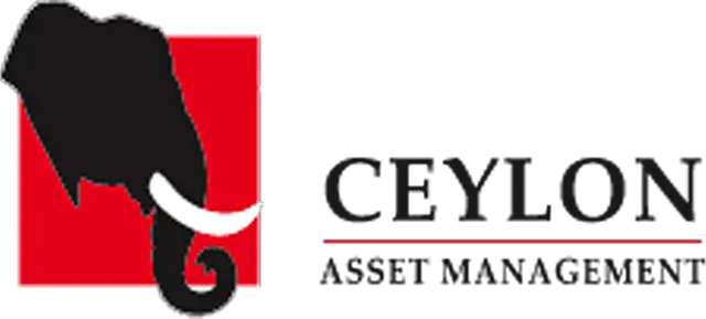Ceylon Asset Management logo with elephant symbol