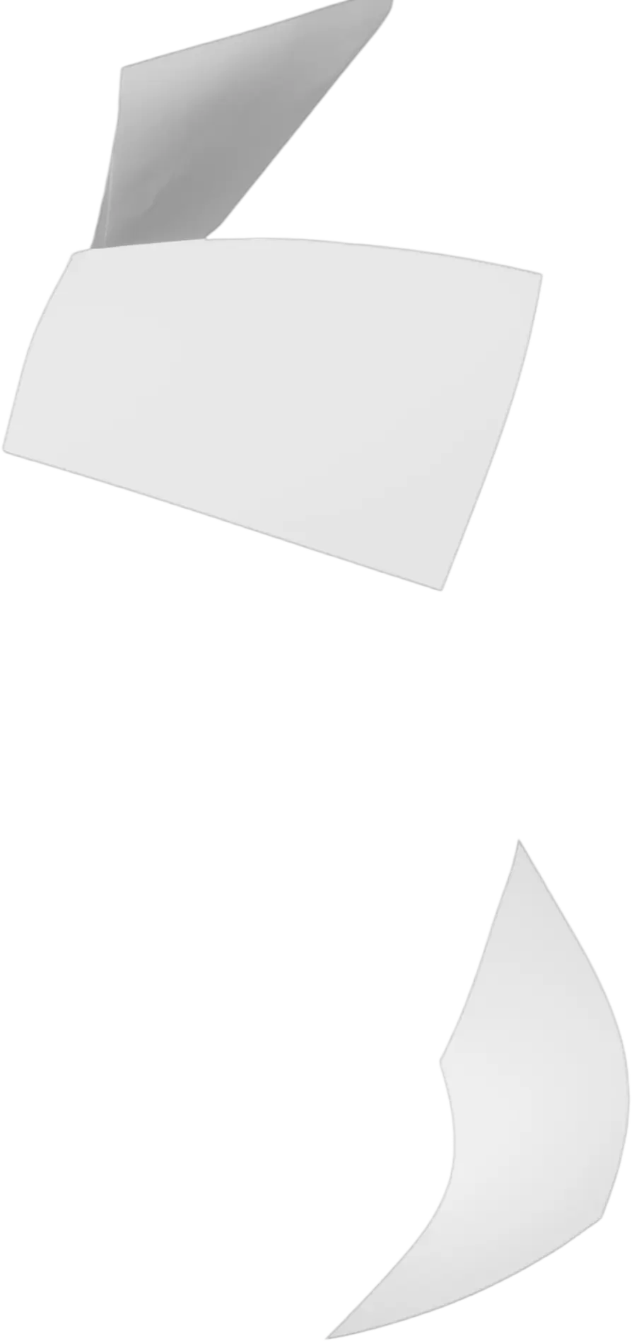 White left car mirror cover replacement parts